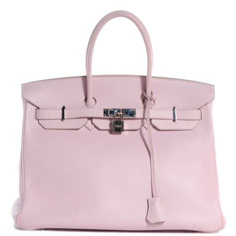 HERMES Swift Birkin 35 Rose Dragee 73984 